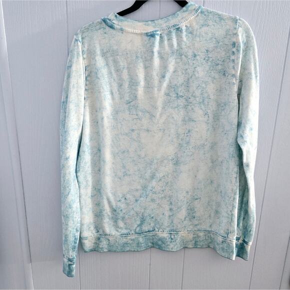 Vans Tie Dye Ling Sleeve T-Shirt size Medium Grunge Skate Punk Princess Casual - Picture 8 of 9